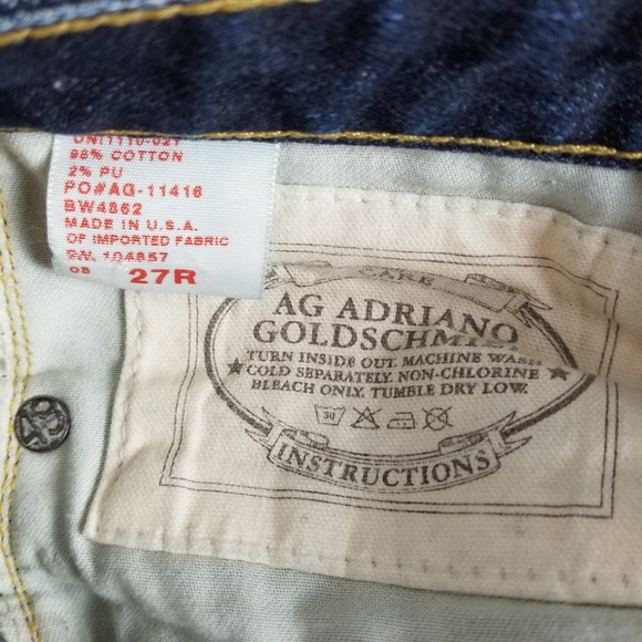 AG Adriano Goldshmied Stilt Jeans Size 27R - Picture 6 of 8